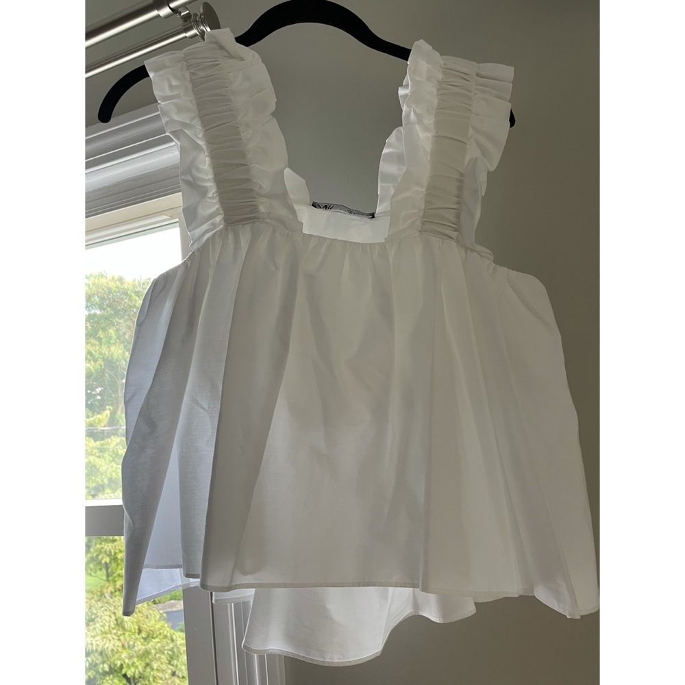 Zara White Top